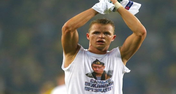 Tarasov'a UEFA'dan 5 bin euro ceza