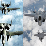 F-35 jets against each other in 'war games' to see which really is the top gun