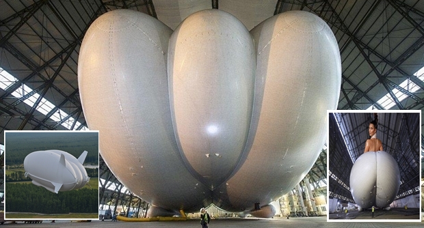 World's largest aircraft Airlander 10 is named after the company chairman's wife