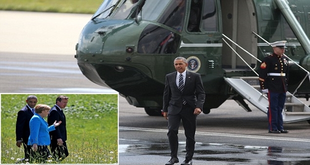 Almanya Başkan Barack Obama'yı bekliyor Almanya Başkan Barack Obama'yı bekliyor