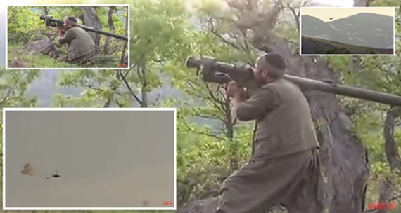 PKK tarafından düşürüldüğü iddia edilen helikopter tartışması devam ediyor