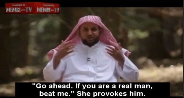 How discipline wife Saudi style Muslim family therapist advises men beat spouses toothpick handkerchief forsake bed