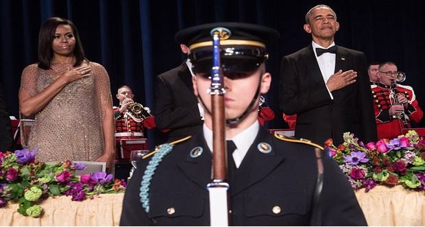 Barack Obama and his final White House Correspondents' Dinner speech