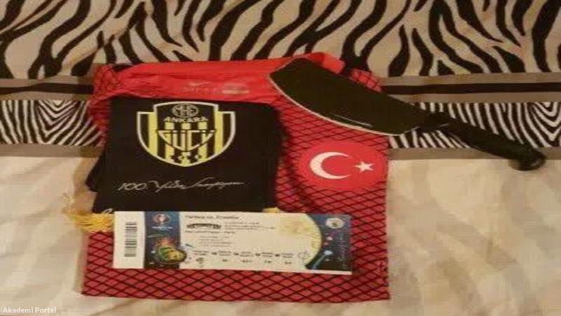 Turkish fans posted threatening images on the internet before EURO 2016