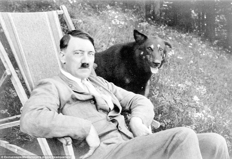 The smiling face of evil: Adolf Hitler