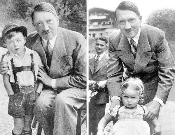 The smiling face of evil: Adolf Hitler