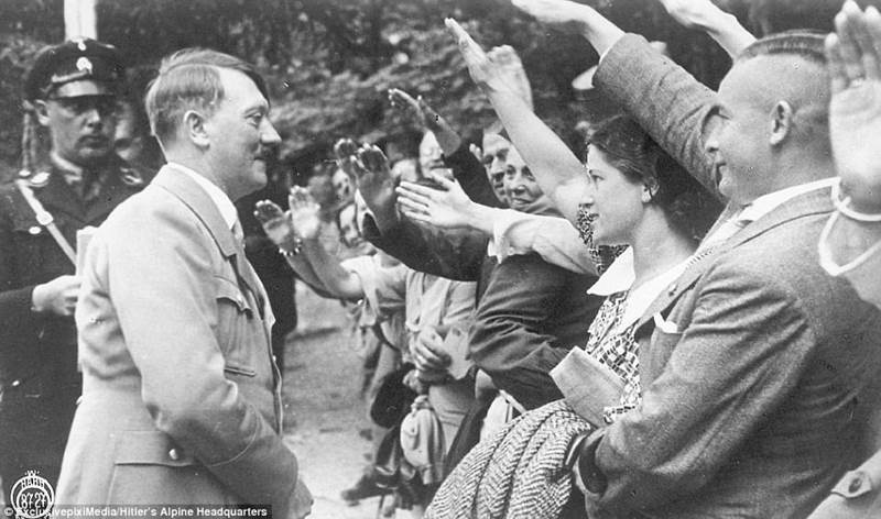 The smiling face of evil: Adolf Hitler
