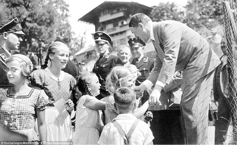 The smiling face of evil: Adolf Hitler