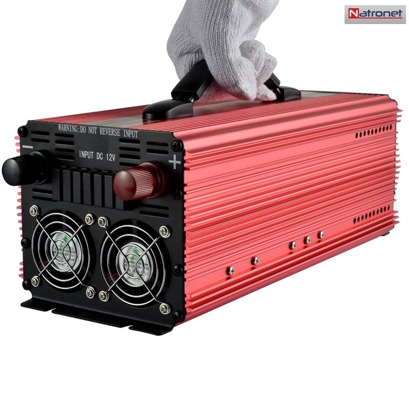 6000 Watt invertör: LCD dijital invertör dönüştürücü