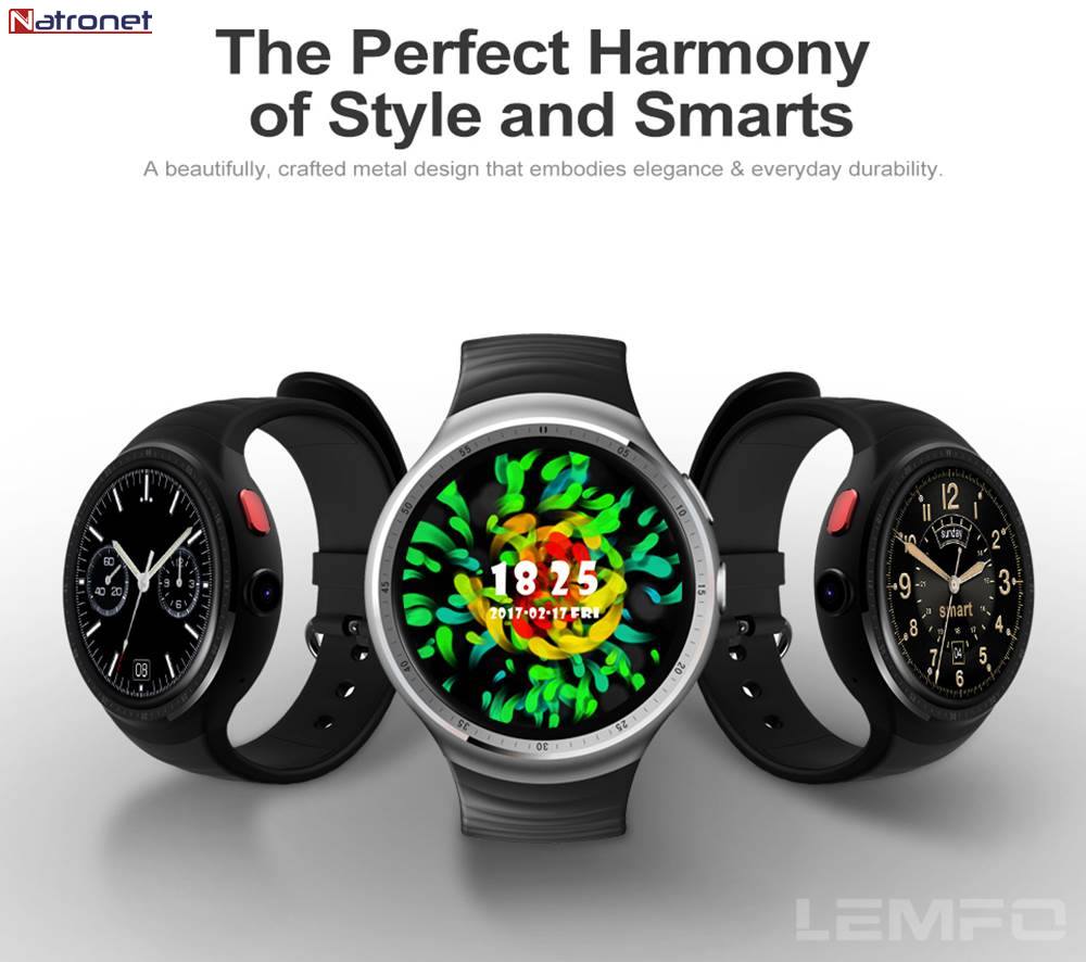Lemfo Les1 Akıllı Saat +Telefon Android 5.1 -Türkiye