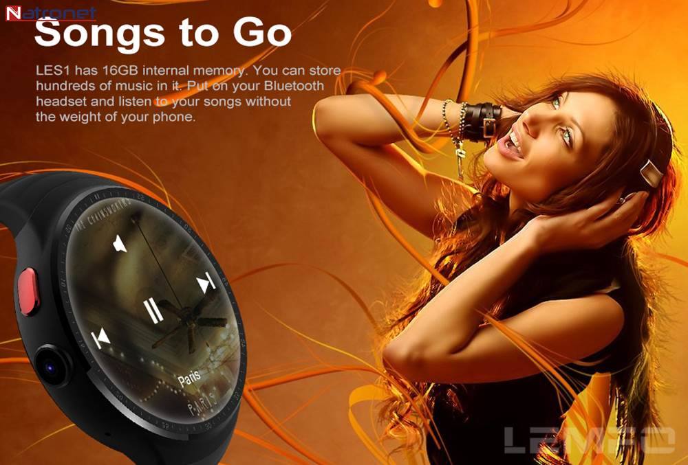 Lemfo Les1 Akıllı Saat +Telefon Android 5.1 -Türkiye