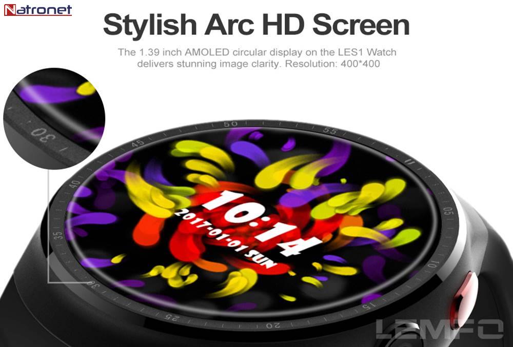 Lemfo Les1 Akıllı Saat +Telefon Android 5.1 -Türkiye