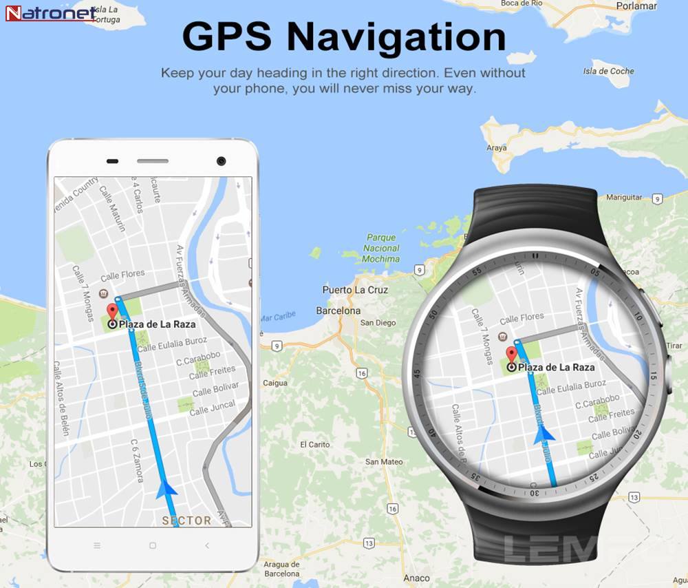 Lemfo Les1 Akıllı Saat +Telefon Android 5.1 -Türkiye