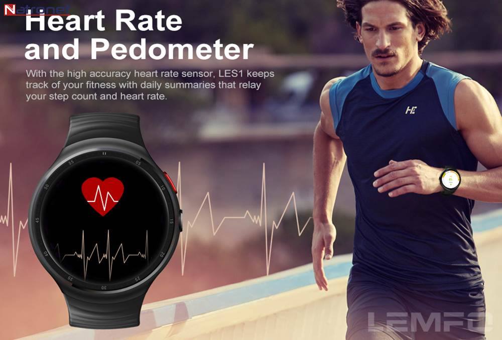 Lemfo Les1 Akıllı Saat +Telefon Android 5.1 -Türkiye