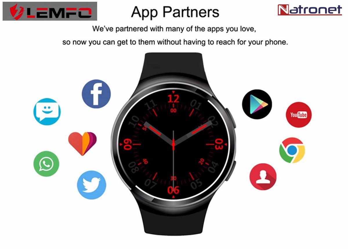 Lemfo X3 Plus Akıllı Saat Türkiye Satış Destek Natronet