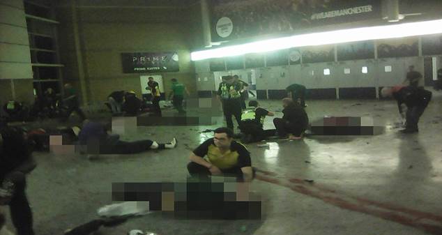 A timeline of how the terror unfolded in Manchester