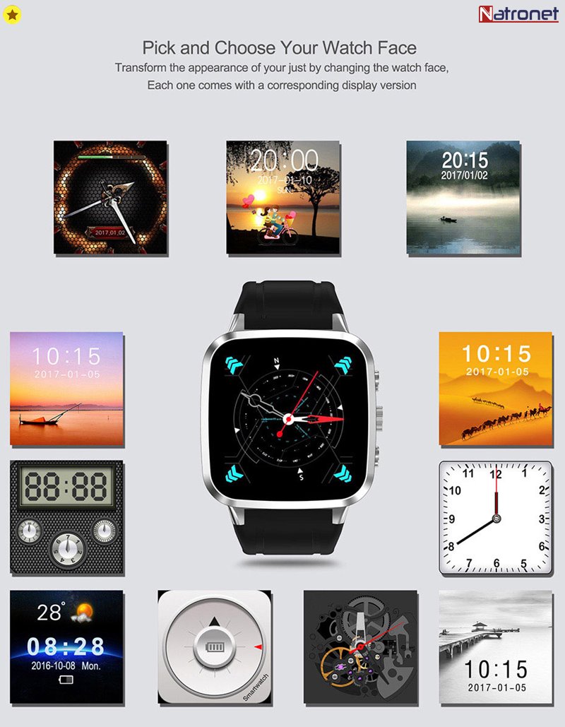 Akıllı Saatler: Lüks kaliteli akıllı saatler lemfo lm5 Natronet'te