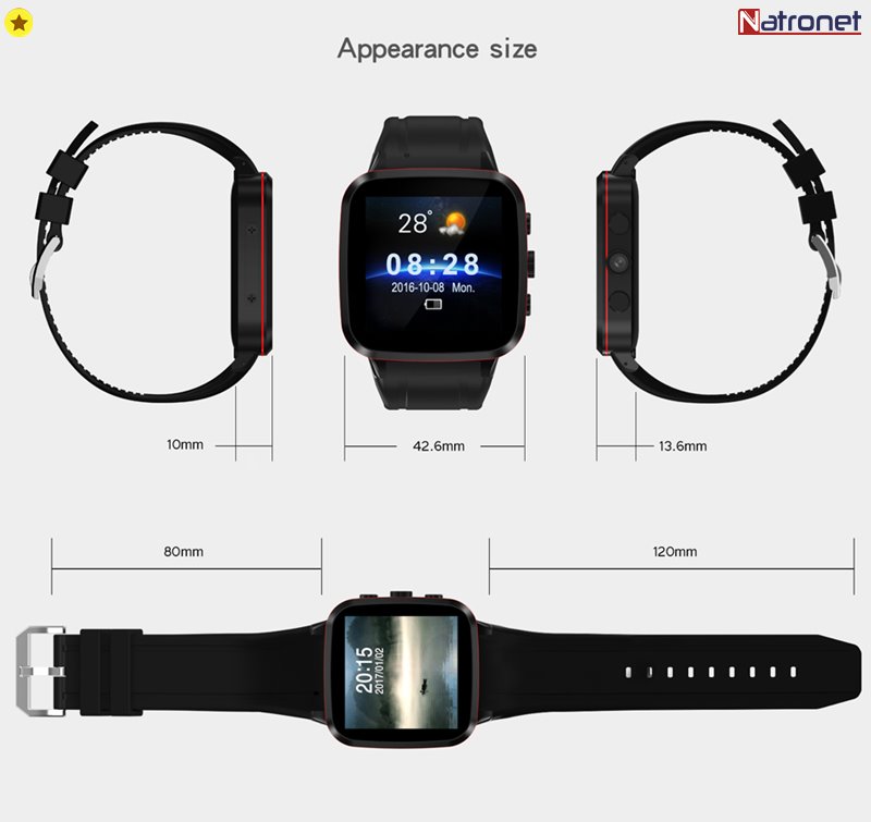 Akıllı Saatler: Lüks kaliteli akıllı saatler lemfo lm5 Natronet'te