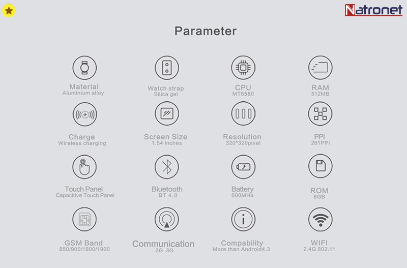 Akıllı Saatler: Lüks kaliteli akıllı saatler lemfo lm5 Natronet'te