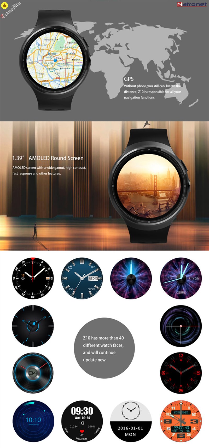 Akıllı Saatler: Lüks kaliteli akıllı saatler lemfo lm5 Natronet'te