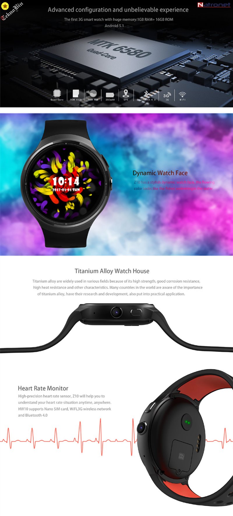 Akıllı Saatler: Lüks kaliteli akıllı saatler lemfo lm5 Natronet'te