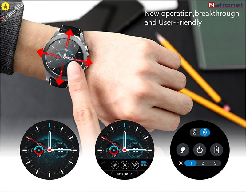 Akıllı Saatler: Lüks kaliteli akıllı saatler lemfo lm5 Natronet'te