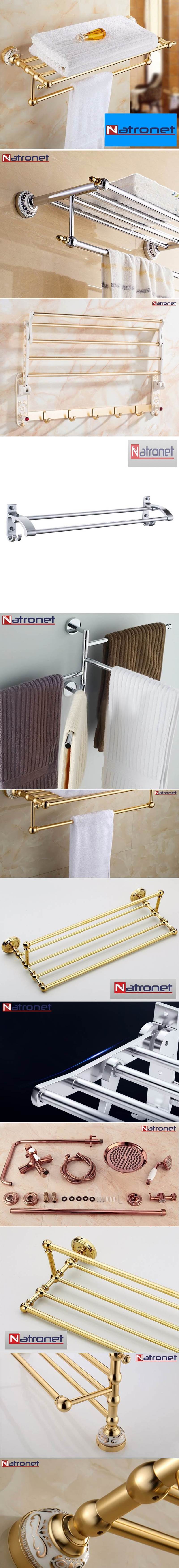 Lüks banyo havluluklar altın kaplama pirinç- bronz ürünler Lüks banyo havluluklar altın kaplama pirinç- bronz ürünler