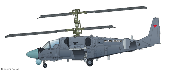 Ka- 52K Rus yapımı Katran Savaş helikopterinin özellikleri