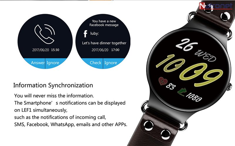 Akıllı Saatler: Lüks kaliteli akıllı saatler lemfo lm5 Natronet'te