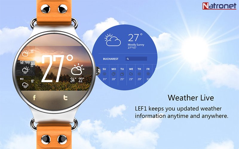 Akıllı Saatler: Lüks kaliteli akıllı saatler lemfo lm5 Natronet'te