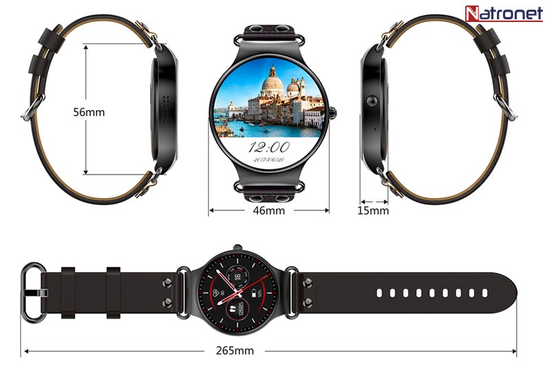 Akıllı Saatler: Lüks kaliteli akıllı saatler lemfo lm5 Natronet'te