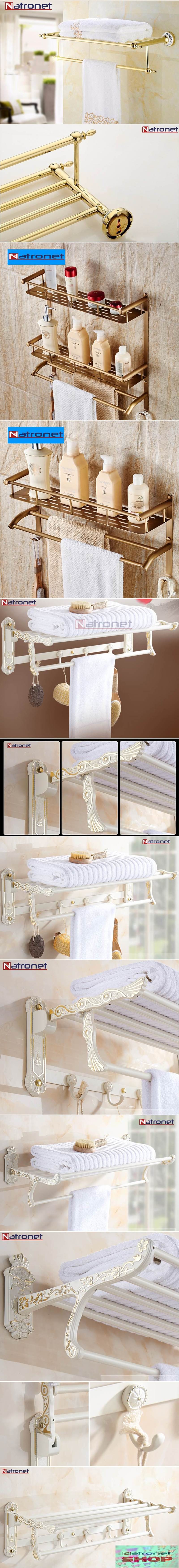 Lüks banyo havluluklar altın kaplama pirinç- bronz ürünler Lüks banyo havluluklar altın kaplama pirinç- bronz ürünler