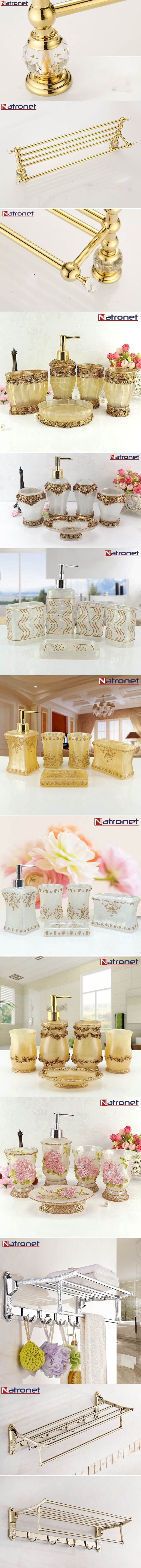 Lüks banyo havluluklar altın kaplama pirinç- bronz ürünler Lüks banyo havluluklar altın kaplama pirinç- bronz ürünler