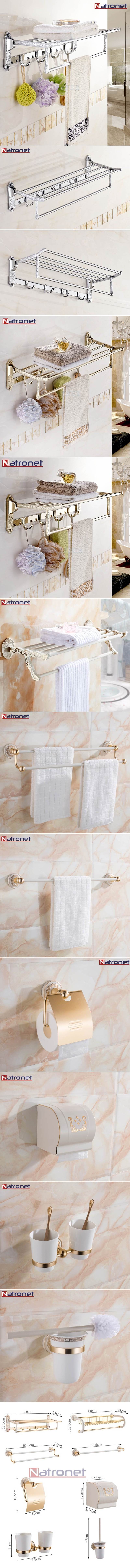 Lüks banyo havluluklar altın kaplama pirinç- bronz ürünler Lüks banyo havluluklar altın kaplama pirinç- bronz ürünler