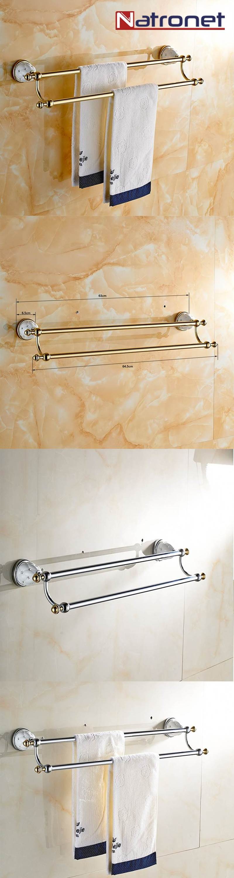 Lüks banyo havluluklar altın kaplama pirinç- bronz ürünler Lüks banyo havluluklar altın kaplama pirinç- bronz ürünler