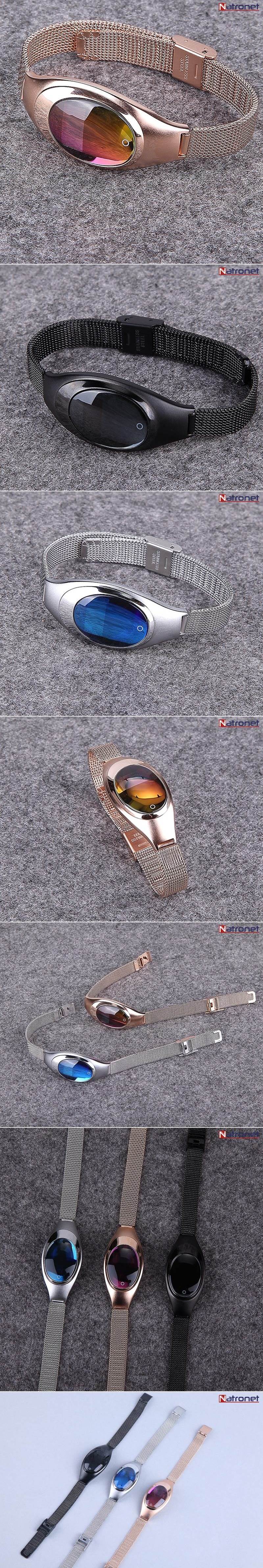 Kadın moda akıllı bileklikler Oksijen Kan Basıncı Nabız Pedometre takibi Kadın moda akıllı bileklikler Oksijen Kan Basıncı Nabız Pedometre takibi