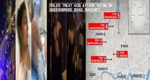 Acid attacks in Hackney: Police Treat Acid Attack Victim On Queensbridge Road, Hackney