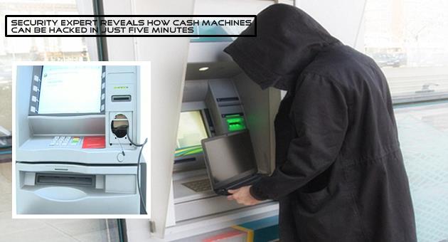 A cash machine is being hacked in five minutes [Video]
