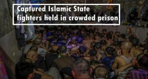 ISIS: Captured Islamic State fighters held in crowded prison