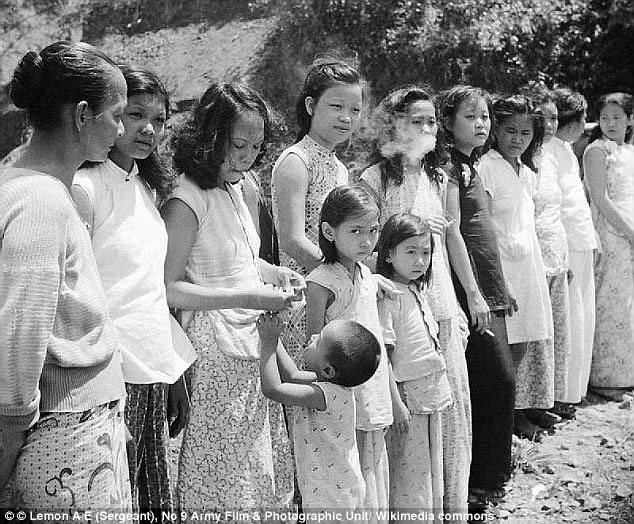 The world's first ever footage of Korean sex slaves