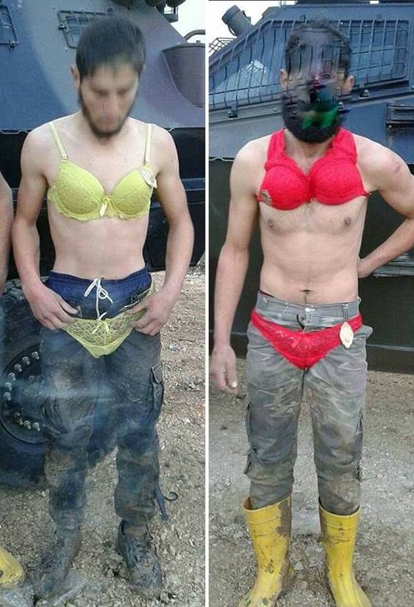 Suriye'li Göçmenlere Kadın İç Çamaşırı Giydirildi mi? Suriye'li Göçmenlere Kadın İç Çamaşırı Giydirildi mi?