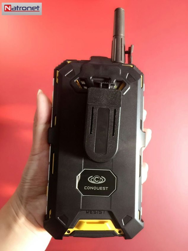 Su Geçirmez Telefon 6000 mAh Pil GPS NFC PTT 4G