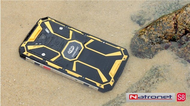 Su Geçirmez Telefon 6000 mAh Pil GPS NFC PTT 4G