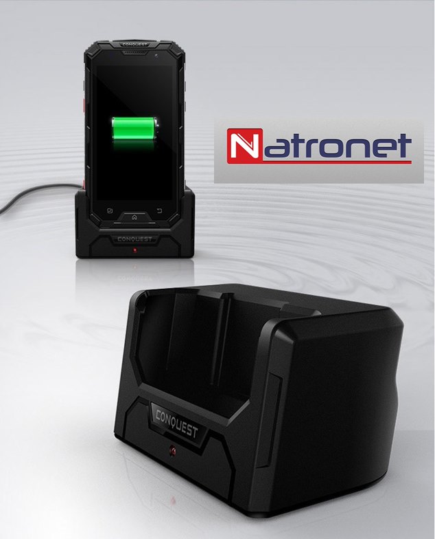 Su Geçirmez Telefon 6000 mAh Pil GPS NFC PTT 4G