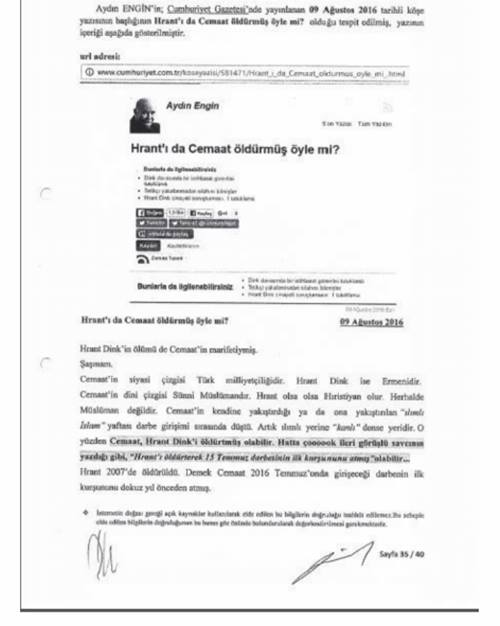 Gazeteci Ahmet Şık'ın savunmasının tam metni