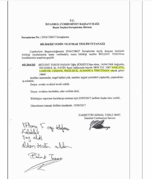 Gazeteci Ahmet Şık'ın savunmasının tam metni