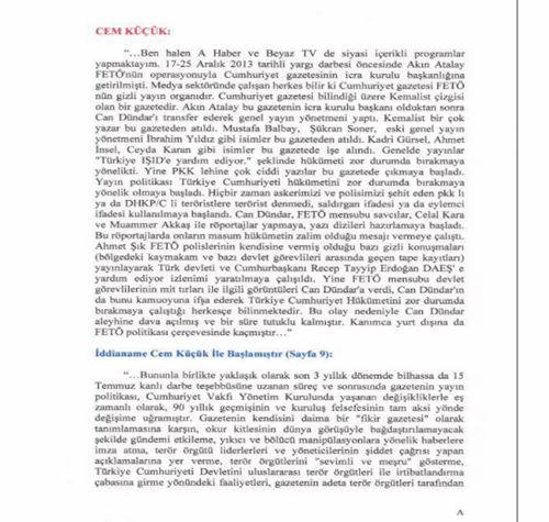 Gazeteci Ahmet Şık'ın savunmasının tam metni