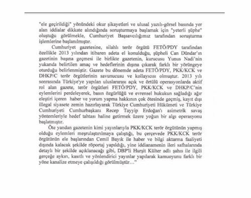 Gazeteci Ahmet Şık'ın savunmasının tam metni