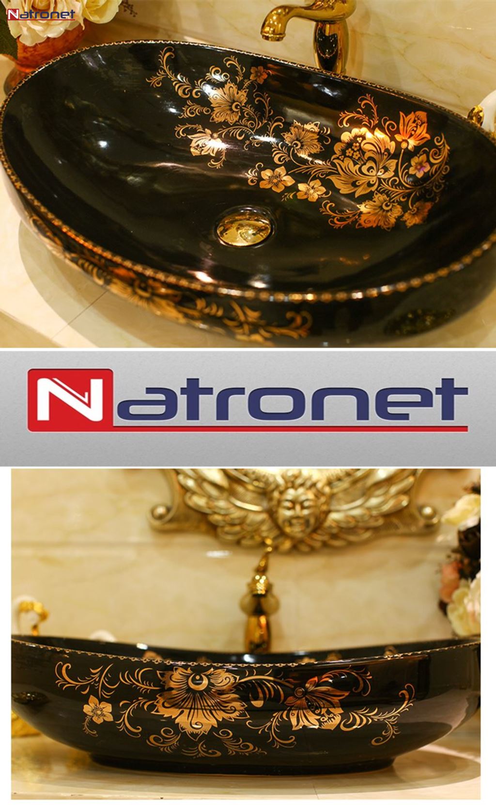 Süper lüks lavabo çanakları - lavabo muslukları