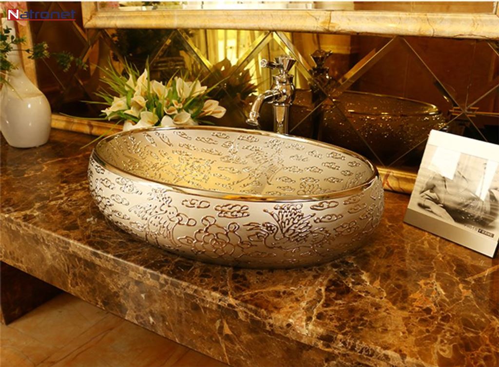 Süper lüks lavabo çanakları - lavabo muslukları